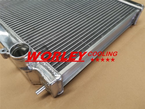 3ROW Aluminum Radiator + HOSE FOR Nissan Silvia S14 S15 SR20DET 240SX 200SX new - Afbeelding 9 van 17