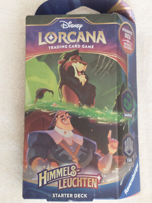 DISNEY LORCANA TRADING CARD GAME NEU! INTO THE INKLANDS STARTER DECK
