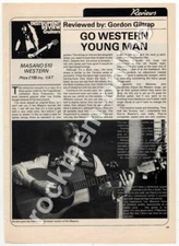 Gordon Giltrap Masano 510 International Musician Trade Press Advert 