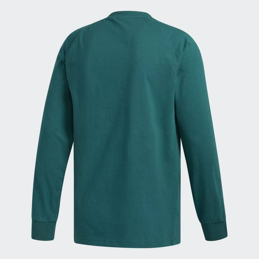 ◆adidas◆ Adicolor 3S Regular Long Sleeve Tee JC5776 adidas Adicolor 3-Stripes Regular Long Sleeve Tee - White