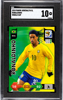 PANINI Soccer Card RONALDINHO Base Adrenalyn XL World Cup 2010 SGC
