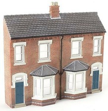 Bachmann 44-202 Scenecraft Low Relief Terrace House Fronts (Pre-Built)