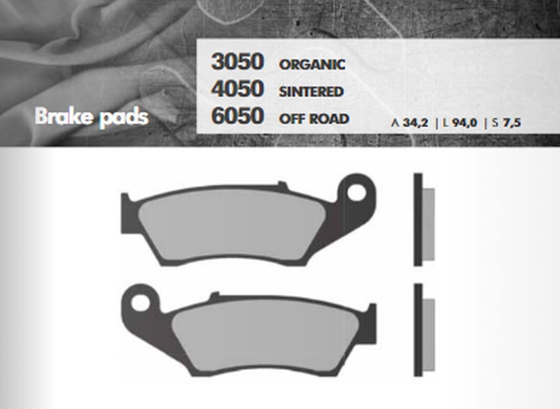 Plaquettes de frein KH185 Sintered Metallic endurance extrême pour KXF et KX