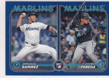 2024 Topps Update #US185 Jhonny Pereda / Emmanuel Ramirez RCOM Royal Blue