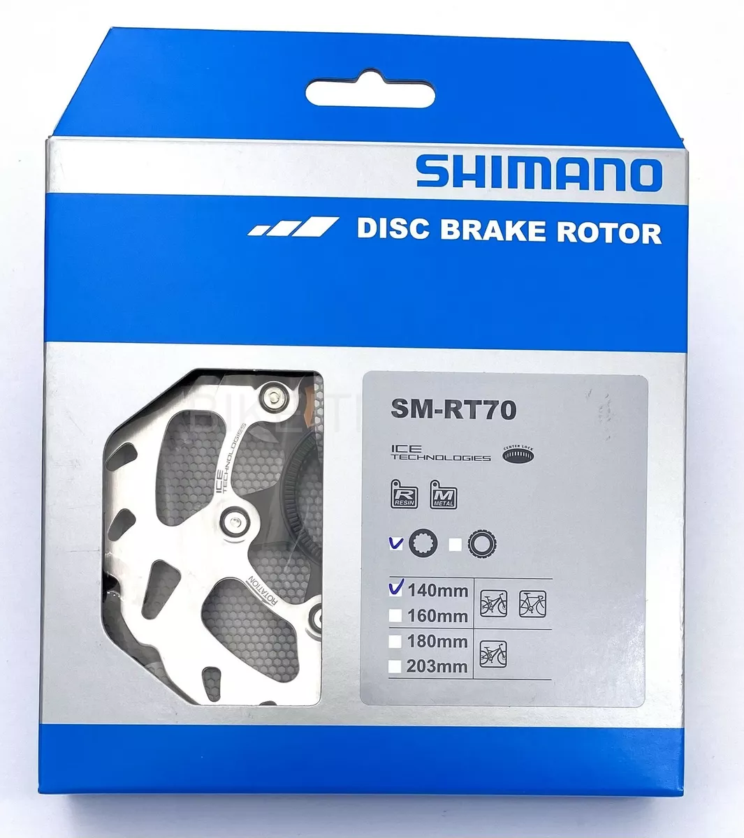 Shimano Centerlock Disc Brake Rotors - SM-RT70, S 160mm, w/ Lock Ring