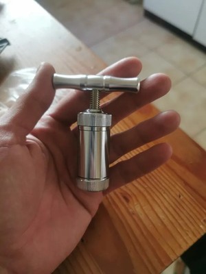 Pressa Per Polline Tipo T Con Pennello - Compressore Manuale Per Erbe, Spezie E Aglio - Foto 9