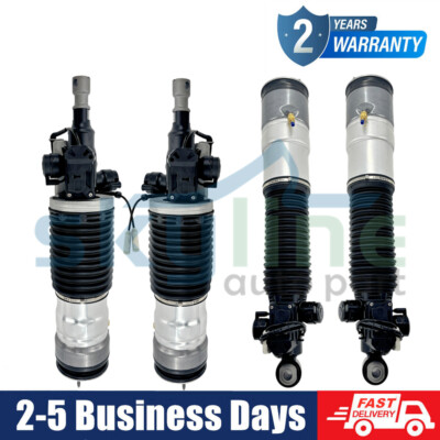 4Pcs Front Rear Air Shock Struts Fit Rolls Royce Ghost RR4 Wraith RR5 Dawn 08-19