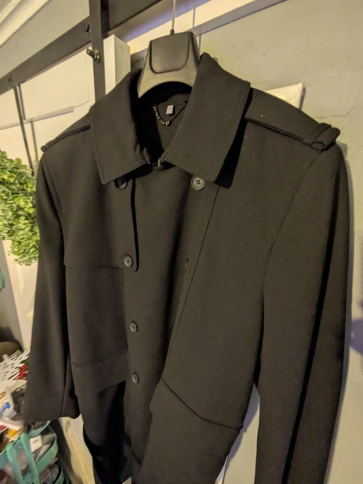 Gabardina para todo clima American Airlines 3M Thinsulate negra, L regular Foto 3 de 4