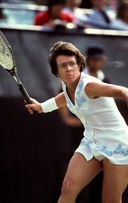 BILLIE JEAN KING 8X10 GLOSSY PHOTO IMAGE #2