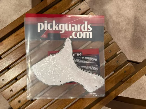 Wide Bevel 3 Ply PickGuard  Billie Joe Armstrong Les Paul Jr New 