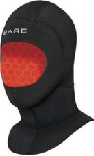 BARE- 7mm Ultrawarmth Kaptur - bardzo ciepły kaptur wiolianowy - kombinezon do nurkowania z nosem
