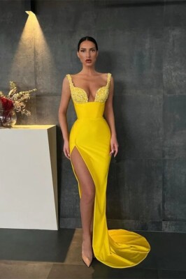 satin prom dresses 2022 Off-the-Shoulder Long/Floor-Length A-line Satin Prom Dress With Bandage - Prom Dresses