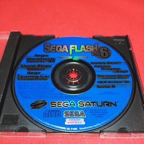 SEGA FLASH VOL. 6 SEGA SATURN PAL EUR 🌟