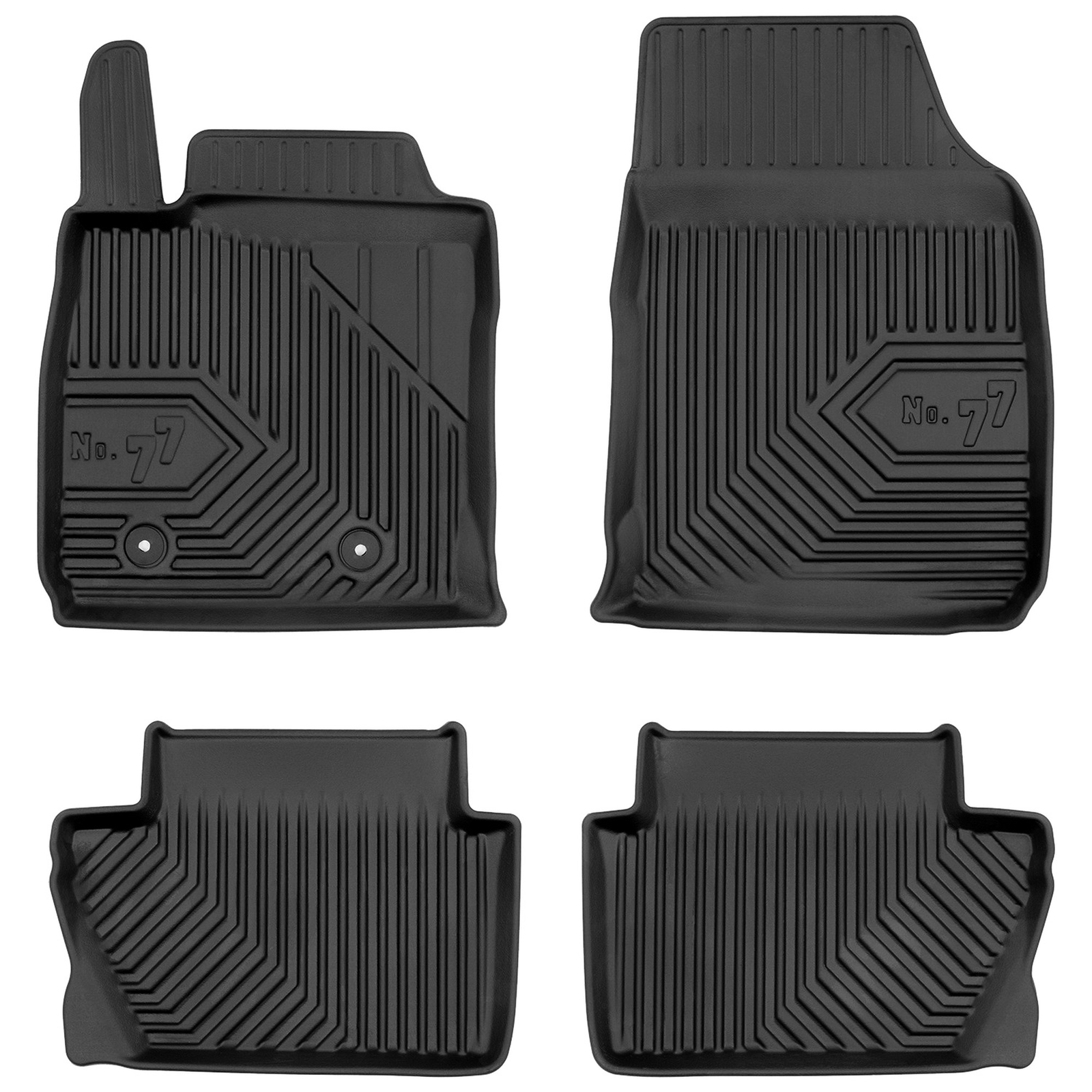 Tapis de sol TPE Frogum No.77 antidérapant pour Ford EcoSport II 3D