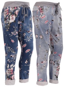 Floral joggers uk Clearance