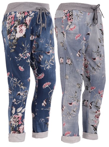 Stylish Italian Women Ladies Floral 
