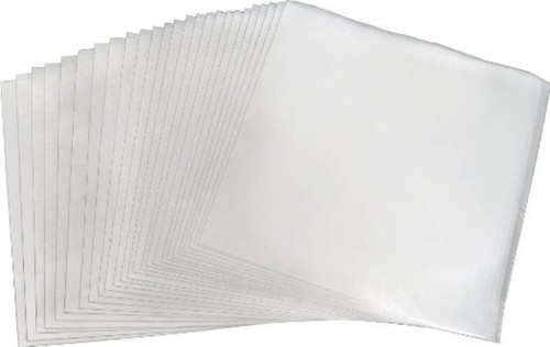 100x 12 inch Slimline Polyethylene Inner Sleeves for Vinyl LP Records – 50Mu - Picture 2 of 2