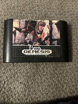 Fatal Labyrinth Sega Genesis Cartridge Only Works