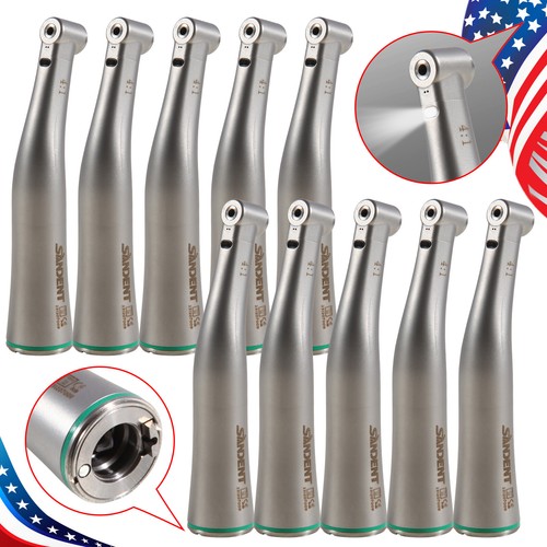 1-10 Stück NSK Style Dental Glasfaser LED 4:1 Reduzierung Winkelstück ST - Bild 3 von 39