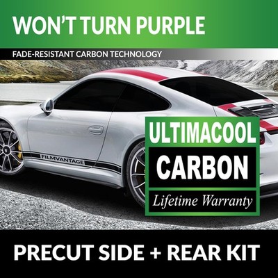 UC CARBON PRECUT WINDOW TINT KIT FOR ACURA INTEGRA 2DR 94-01 SIDE + REAR