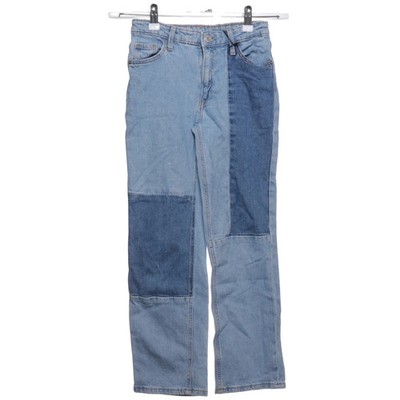 H&M, Jeans, Größe: 134, STRAIGHT ADJUSTABLE WAIST LOW WAIST, Blau #otG