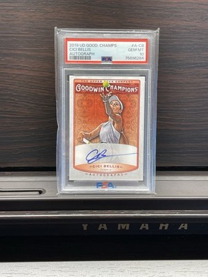 Cici Bellis 2019 Upper Deck Auto PSA10