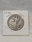 1946-  WALKING LIBERTY  SILVER HALF DOLLAR- NR AUCTION- FREE US SHIPPING