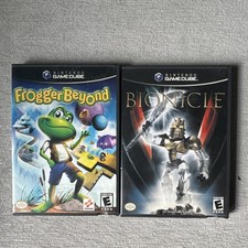 Nintendo GameCube Frogger Beyond Bionicle Original Cases Cover Art