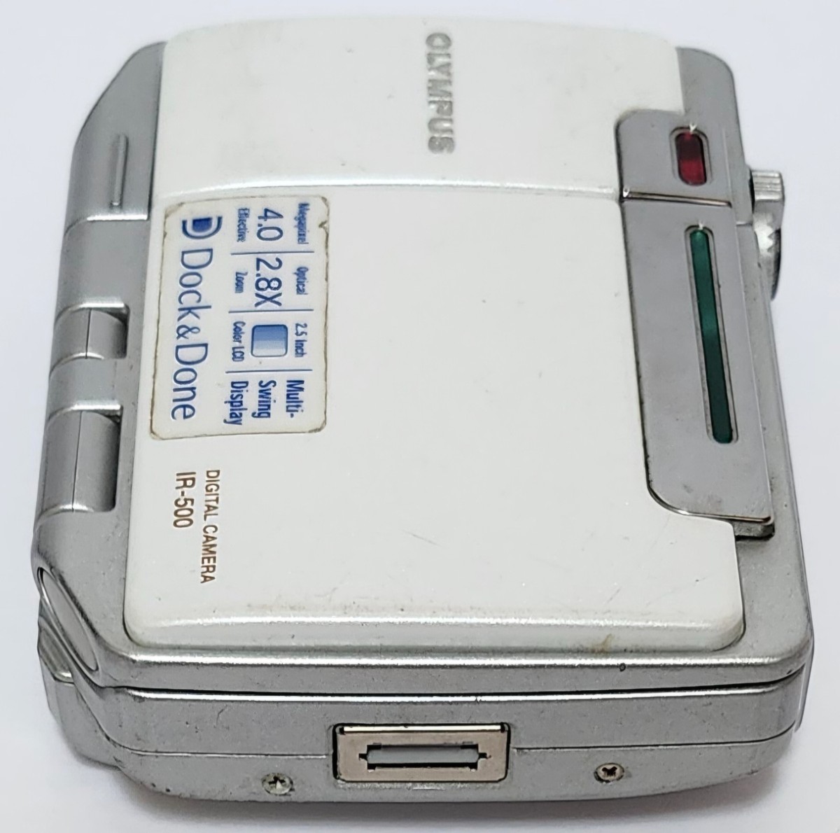 Olympus i:robe IR-500 4.0MP Digital Camera - Silver for sale