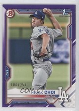 2021 Bowman Prospects Purple Border 106/250 Hyun-il Choi #BP-130 7iu