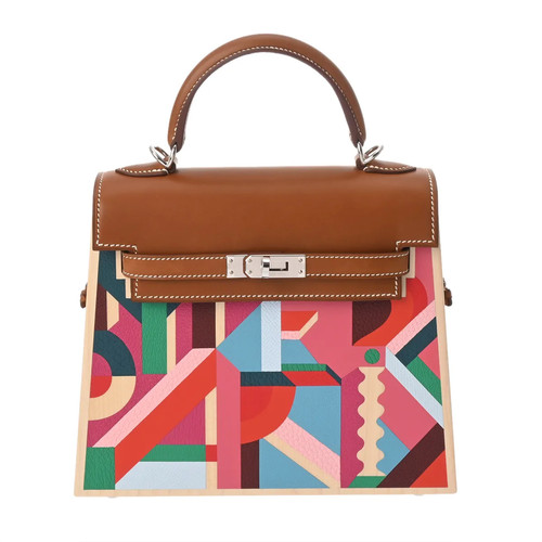 Hermes Kelly Handbag Beige #WB007