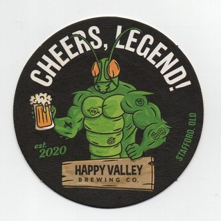 Happy Valley Brewing Co Beer Coaster