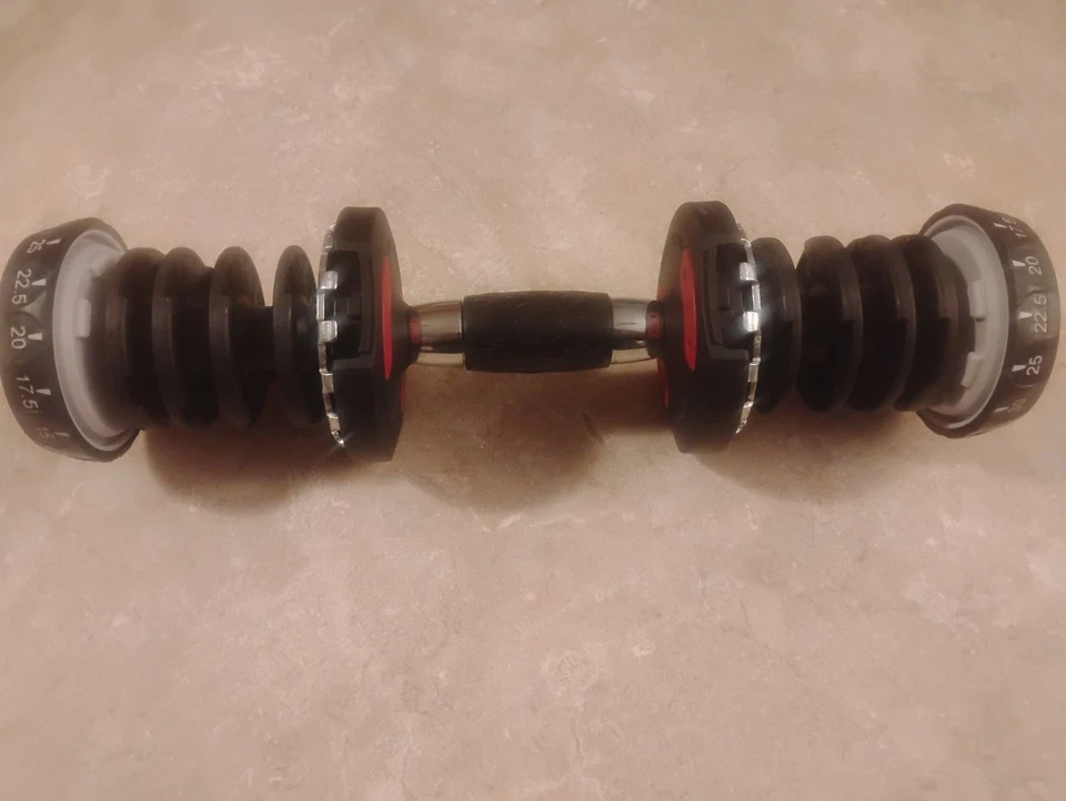 Mango de mancuerna Bowflex SelectTech Nautilus 552 Serie 2 genuino SOLO, pieza OEM Foto 3 de 4