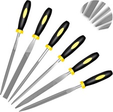 5Pcs Metal Needle File Set Small Hardened Carbon Steel File Mini Hand Metal Tool