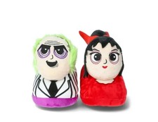 NEW Ground Up Beetle Juice Lydia Deetz Plush Character Slippers Women 9/10