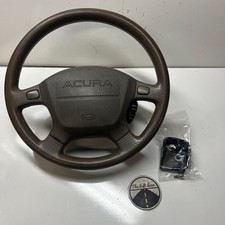 Acura Integra Steering Wheel Leather 1998 1999 2000 2001 Tan Biege Oem