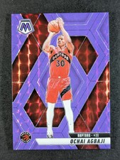 2024-25 Panini Mosaic OCHAI AGBAJI 116/249 Purple Fluorescent Mosaic #18
