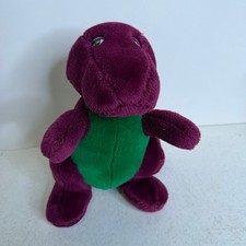 Vintage Barney Plush Dakin Stuffed Animal Lyons Group 10"