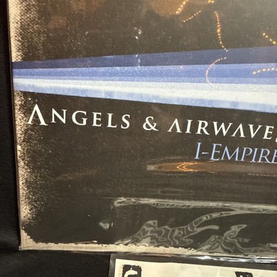 Angels & Airwaves I-Empire Opaque Black Blue Color Vinyl Record