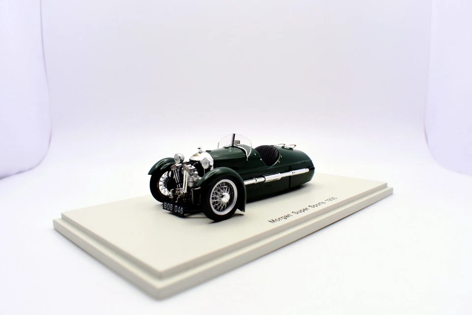 Modellino auto racing scala 1:43 Morgan super sports spark modellismo statico - Immagine 3 di 4