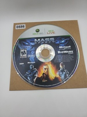 Mass Effect (Microsoft Xbox 360, 2007) NO TRACKING - DISC ONLY