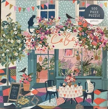 NEW Galison 500 piece puzzle AFTERNOON TEA