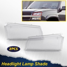 2PC Clear Housing Headlights Lens Cover Fit F...