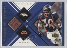 1999 Upper Deck Black Diamond A Piece of History Terrell Davis #TD HOF 0a1