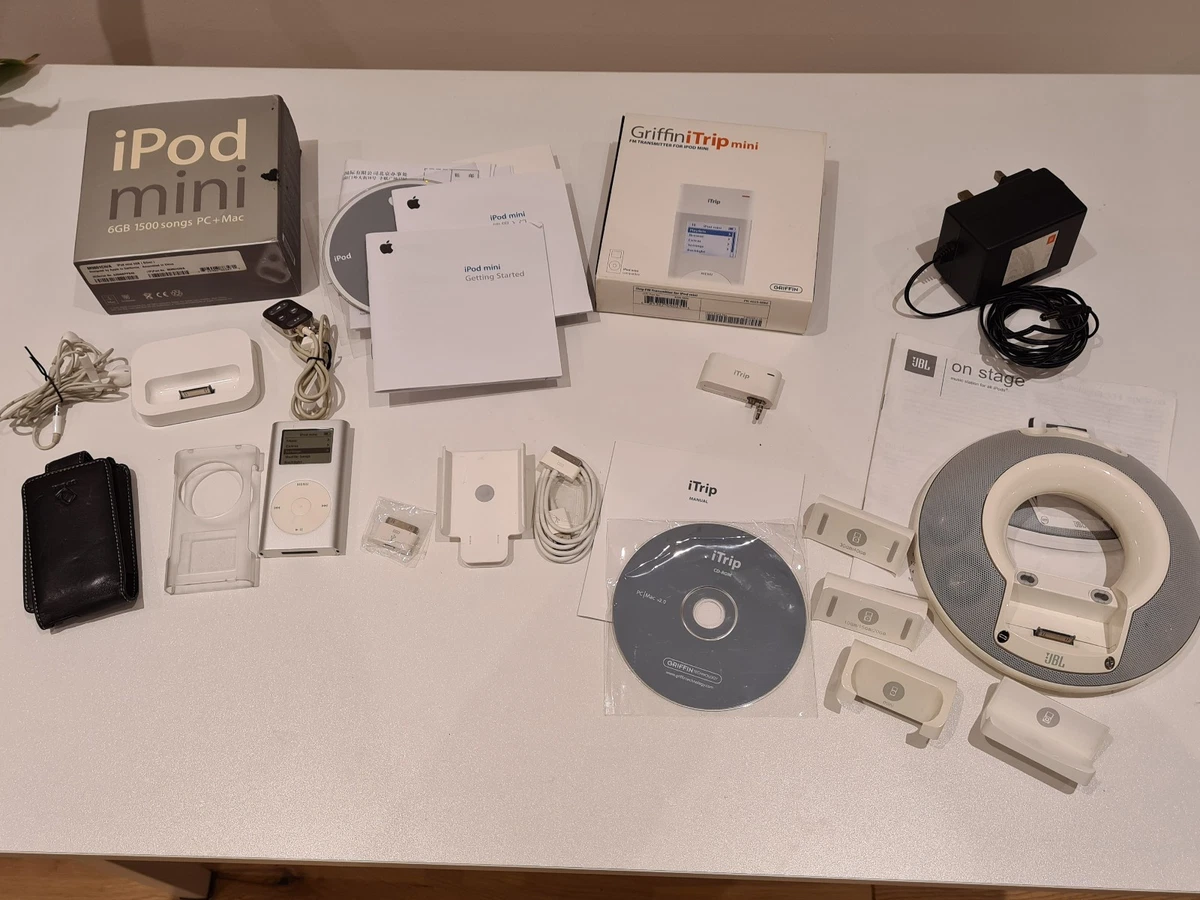 iPod Mini 2nd Generation MP3 Players 1-19 GB Storage Capacity for