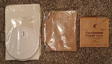 Assorted Bakery & Cake Boxes + Parchment Paper Rounds