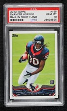 2013 Topps DeAndre Hopkins (Ball in Right Hand) #155 PSA 10 GEM MT un2