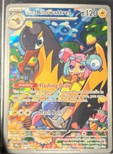 Pokémon Iono's Kilowattrel Full Art Holo Illustration Rare 163/159 Sv09