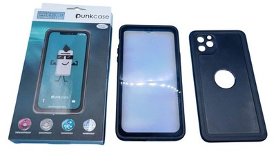 Punkcase IP11 PRO MAX Wasserdicht Case Stoßfest Robust Schwarz IP68 Slim
