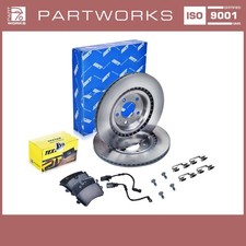 Bremsscheiben + Bremsbeläge +WK für PORSCHE 95B 2.0 3.0 S Diesel GTS HINTEN